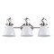 Jonathan Y Phineas 25.5" 3-Light Adjustable Farmhouse Bohemian Iron LED Vanity Light, White/Nickel JYL1116B - alternate 4