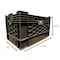 Cratemate CrateMate Heavy-Duty Black Milk Crate - Multi-Purpose, Stackable, and Durable Storage 6 GAL MC06G2-BL - alternate 4