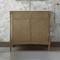 James Martin Vanities Kinnsden 36" Single Vanity, Weathered Oak w/ 3 CM White Zeus Silestone Top D680-V36-WTO-3WZ - alternate 5