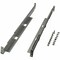 Eaton Tripp Lite Series SmartRack 4-Post 1U Universal Adjustable Rack-Mount Shelf Kit 4POSTRAILKIT1U - alternate 1