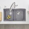 Blanco Stainless Steel Sink Grid (Diamond Double Right bowl) 221009 - alternate 2