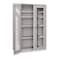 Pucel Heavy Duty Storage Cabinet, Plexiglass Doors, 48 in W x 84 in H x 19 in D, Putty HDSC-4878-19-4C-PLEX - alternate 1