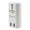 Lenmar Ultra-Compact All-in-One Travel Adapter with USB Port, White AC150USBW - alternate 3