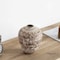 Uniquewise 6ft Textured Vintage Inspired Ceramic Vase Perfect for Displaying Faux Flowers & Branches, Brown QI004791.S - alternate 3
