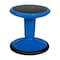 Flash Furniture Lucas Fixed Height Kids Flexible Active Stool w/Non-Skid Bottom in Blue, 14in. Seat Height BFT-9001F-14-BL-GG - alternate 1