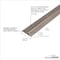 M-D Building Products 1-3/8 In. X 72 In. Pewter Aluminum Carpet Gripper w/ Screw Nails 43886 - alternate 3