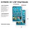Signmission Ice Cream, Vinyl Decals Only 24 Inch x 36 Inch, Vinyl Decal, 2PK DSB-2436-2PACK-30396 - alternate 2