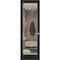 Sartodoors Hidden Door, Lucia 2166 Matte Black Concealed Metal Frame 32 x 96 Left Inswing LUCIA2166MF-BLK-32x96-LH-I - alternate 1