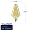 Bulbrite 60-Watt Diamond Incadescent Medium Base (E26) Grand Filament Light Bulb Nostalgic 2200k 137701 - alternate 7