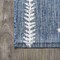 Jonathan Y Derya Tribal Diamond Trellis Blue/Ivory 2 ft. x 10 ft. Indoor/Outdoor Runner Rug SMB129C-210 - alternate 6