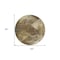 Homeroots 8' Brown And Beige Round Geometric Washable Indoor Outdoor Area Rug 602829 - alternate 5