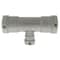 Viega MegaPress tee P1 1.5 P2 1.5 P3 0.75 carbon steel zinc-nickel coating 25365 - alternate 1