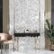 Apollo Tile 11x11 Bianco Carrara, Eastern Beige Marble Polished Floor and Wall Mosaic Tile 4.2 sqft/case, 5PK APLKB88B06A - alternate 6