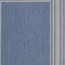 Homeroots 4' X 6' Denim Blue And Ivory Geometric Indoor Outdoor Area Rug 572617 - alternate 5