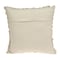 Homeroots 18" Beige Throw Pillow With Shag 529192 - alternate 3