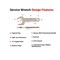 Tekton Metric Single Open End Wrench WSE14429 - alternate 2