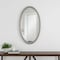 Homeroots 44" Silver Wood Oval Accent Mirror 632804 - alternate 4