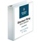 Business Source Ring Binder, White, Clear Sleeve BSN28442 - alternate 1
