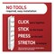 Command Damage-Free Hanging Picture Hanging Strip Pairs, (8) XL, (6) L, (2) Med, Black 17218BLK-16ES - alternate 6