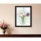 Homeroots Flower Farm Bouquet Black Framed Print Wall Art 529930 - alternate 4