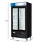 Koolmore 40 in. 33 Cu. Ft. Commercial Merchandiser Refrigerator with Sliding Doors, LED Lighting in Black KM-MDR-2GD-33CSL - alternate 7