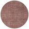 Homeroots 8' Orange And Copper Round Southwestern Washable Indoor Outdoor Area Rug 587076 - alternate 3