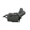 Homeroots Gray Polyester Blend Reclining U Shaped Three Piece Corner Sectional With Console 366310 - alternate 5