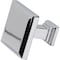Designperfect 1-3/16 Overall Length Square Cabinet Knob, Polished Chrome DPA-S54KPC - alternate 3