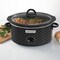 Brentwood Industries 3.5 Quart Diamond Pattern Slow Cooker in Black SC-136BK - alternate 6