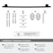 Amerock Arrondi Oil Rubbed Bronze Contemporary 24 in 610 mm Towel Bar BH26544ORB - alternate 5