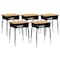 Flash Furniture 31.25 H, 24 W X Laminate, Steel, Natural 5-FD-DESK-GG - alternate 1