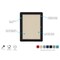 Ghent Ovation 1 Door Enclosed Fabric Bulletin Board, Black Frame, 3'H x 2'W, Blue OVK1-F93 - alternate 4