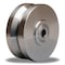 Hamilton Stainless Steel Workhorse Swivel Caster, 8" x 2" Stainless Steel V-Grooved Wheel S-WHS-8SVB - alternate 2