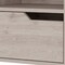 Homeroots 13" Gray Wood One Drawer Floating Nightstand 546199 - alternate 6