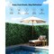 Vevor 96"x72" Artificial Faux Ivy Leaf Privacy Fence w/ Mesh Cloth Backing JNF011 - alternate 5