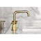 Kingston Brass Widespread Bathroom Faucet with Push Pop-Up Drain, Brushed Brass KS1417KNX - alternate 3