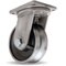 Hamilton Maxi-Duty Swivel Caster, 10" x 4" Forged Steel V-Grooved Wheel, 1 1/2" Straight Roller Bearing S-MD-104FVH - alternate 1