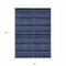 Homeroots 8' X 10' Navy Blue And Black Southwestern Washable Indoor Outdoor Area Rug 587551 - alternate 7