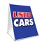 Signmission Used Cars, 36 Inch x 24 Inch A-frame Yard Sign, Plastic Sign SBC-2436-Used Cars - alternate 1