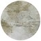 Homeroots 8' Taupe Beige And Brown Round Abstract Washable Indoor Outdoor Area Rug 577729 - alternate 5