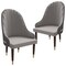 Leisuremod Elara Collection Wooden Dining Chair in Two-Tone Grey, 2PK EC59GR2 - alternate 1