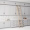 Quiet Glide 8.92 ft. Maple No Wheel Bronze Hook Removable Ladder, 12 ft. Rail QG.330-9MA-12-H.07 - alternate 1