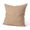 Homeroots 22" Brown Linen Throw Pillow Cover with Texture 608215 - alternate 4