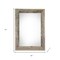 Homeroots 12" x 18" Gray Solid Wood Hanging Picture Frame 380376 - alternate 3