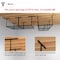 Shuntong Atlas Pro 4 x 8 ft Overhead Garage Storage Rack, 1250lbs Weight Capacity, Hammertone Finish AT-OH48PRO-HM - alternate 2