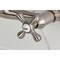 Kingston Brass Two-Handle Wall Mount Bridge Kitchen Faucet, Brushed Nickel KS3258AX - alternate 4