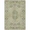 Homeroots 3' X 5' Artichoke Green Brown And Beige Floral Washable Indoor Outdoor Area Rug 605443 - alternate 7