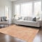 Homeroots 8' X 10' Peach Washable Indoor Outdoor Area Rug 598839 - alternate 4
