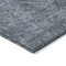 Homeroots 9' X 12' Navy and Black Oriental Washable Non Skid Indoor Outdoor Area Rug 563833 - alternate 6