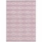 Homeroots 3' X 5' Pink Ivory And Gray Geometric Washable Indoor Outdoor Area Rug 599646 - alternate 5